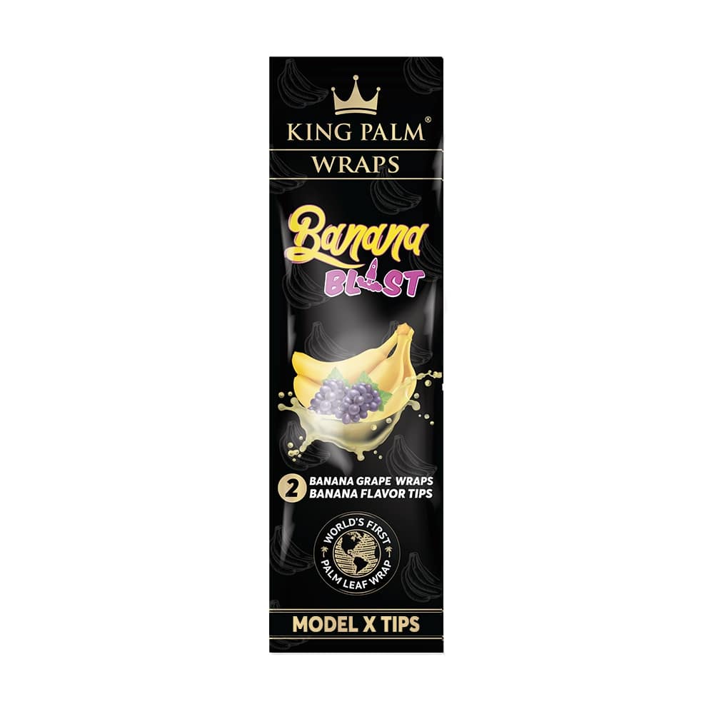 2 Palm Wraps - Banana Blast - Display Box - 15 Units Per Display - Image 4