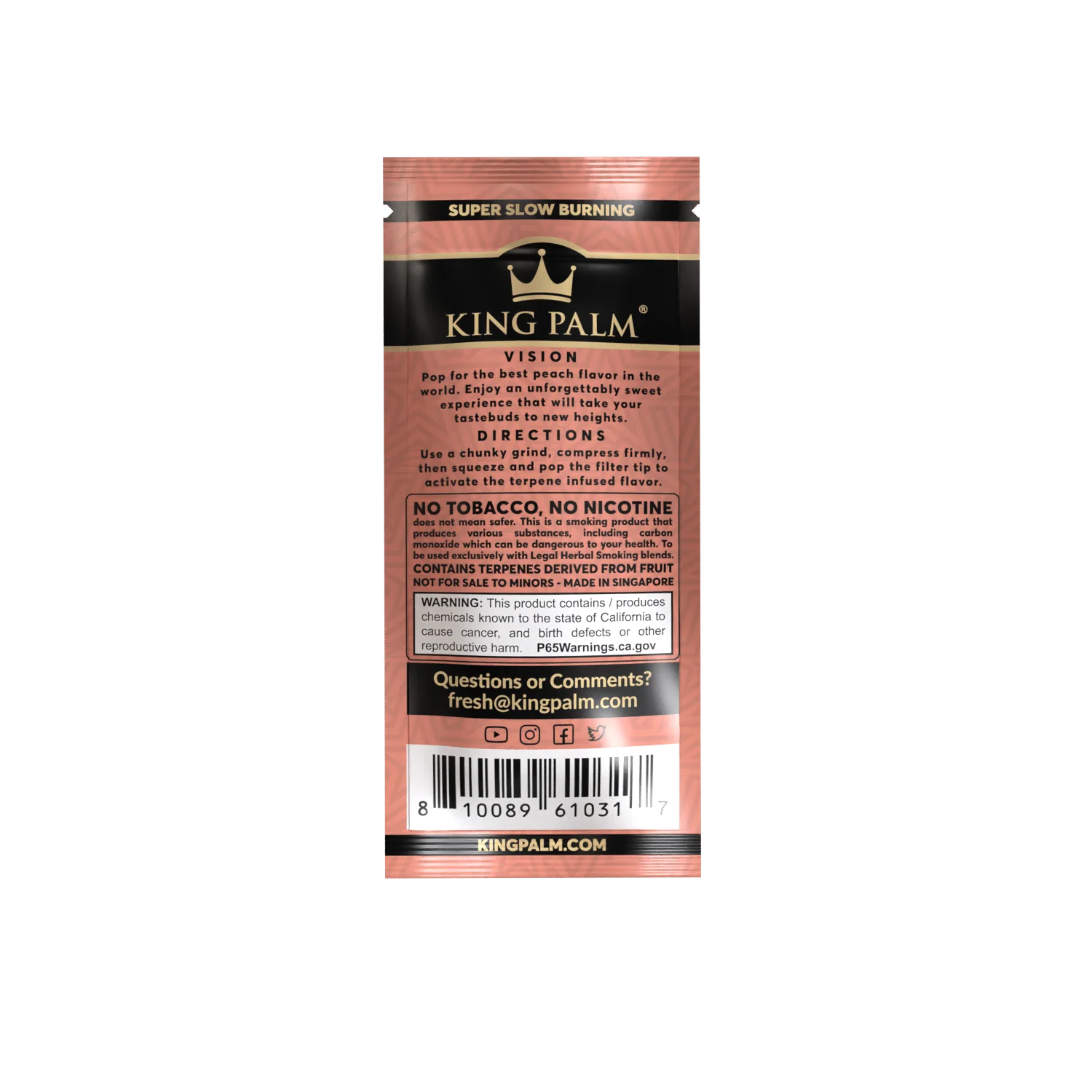 2 Rollie Rolls – Peach Tree– Display Box – 20 Units Per Display - Image 10