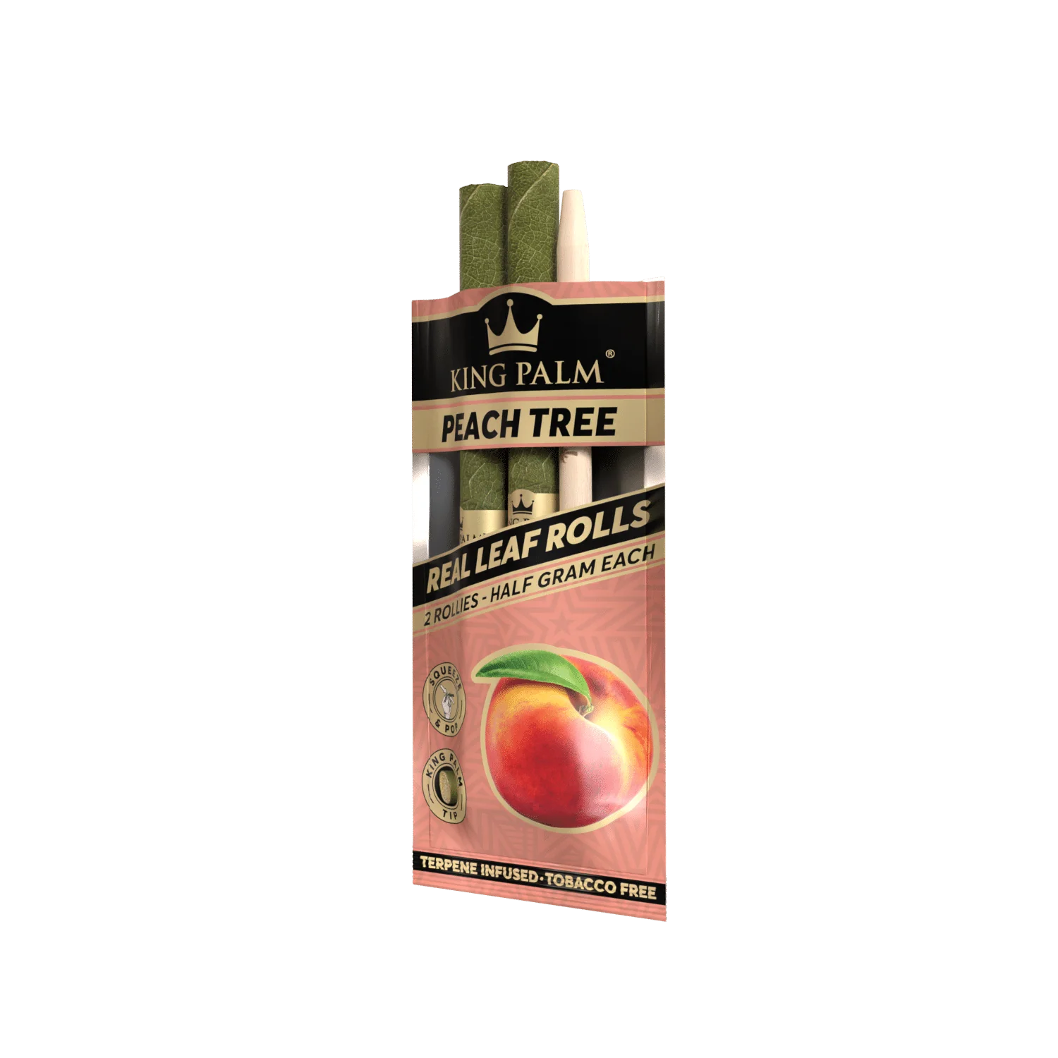 2 Rollie Rolls – Peach Tree– Display Box – 20 Units Per Display - Image 5