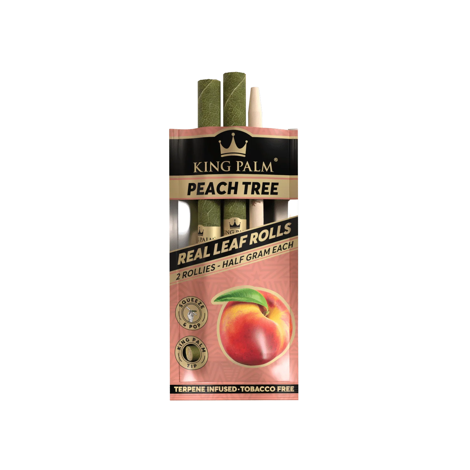 2 Rollie Rolls – Peach Tree– Display Box – 20 Units Per Display - Image 6