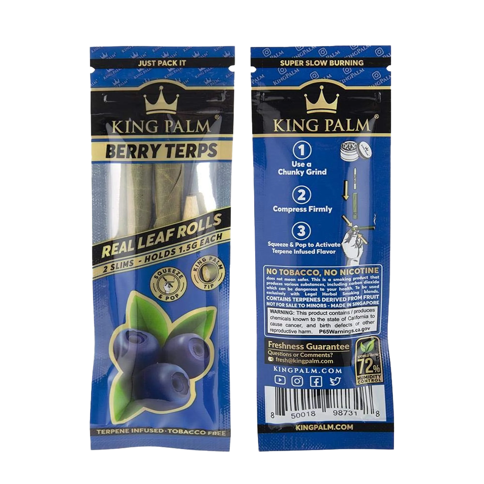 2 Slim Rolls - Berry Terps - Image 3
