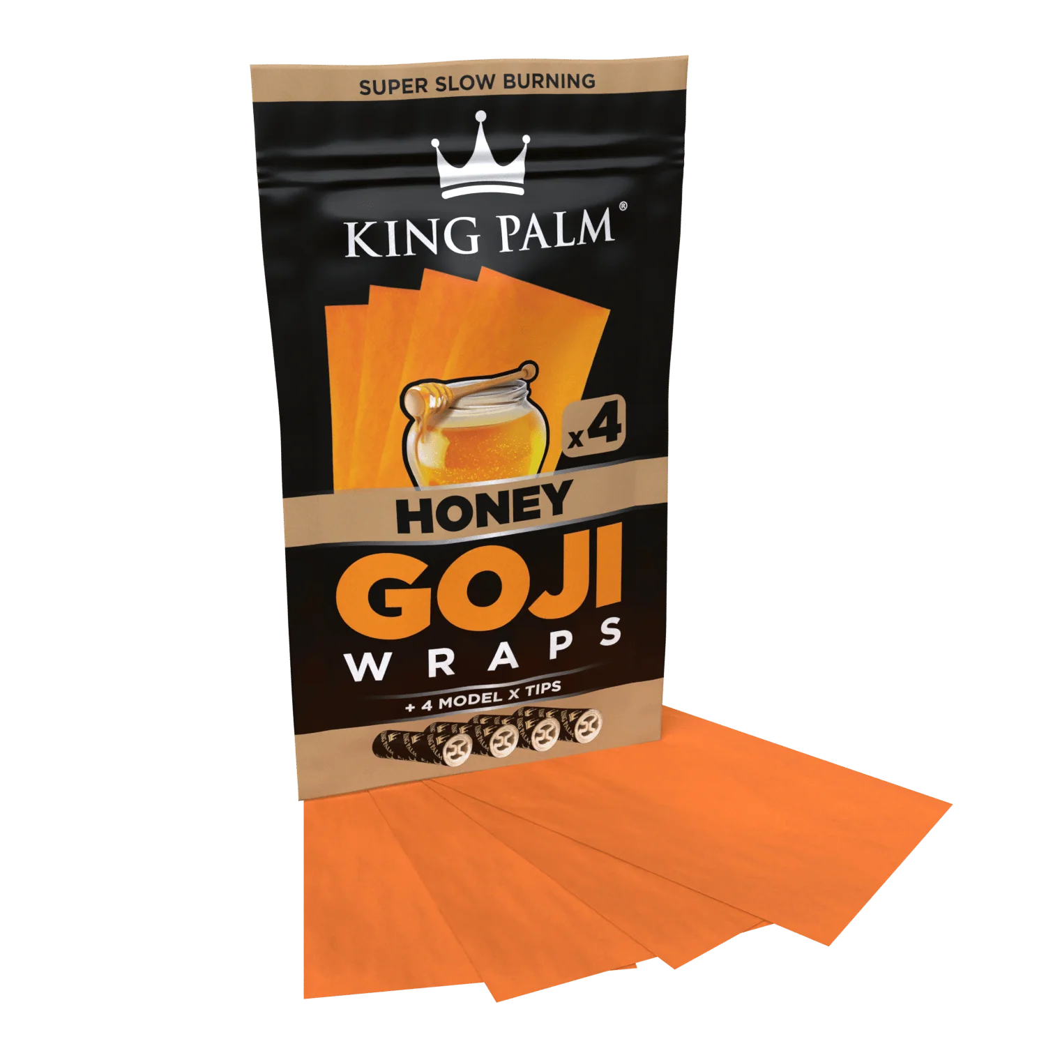 4 Goji Wraps w/ Model X Tips - Honey - Image 4