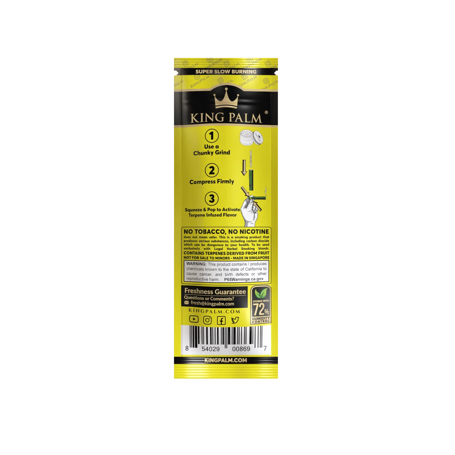 2 Slim Rolls - Banana Cream - Display Box - 20 Units Per Display - Image 5