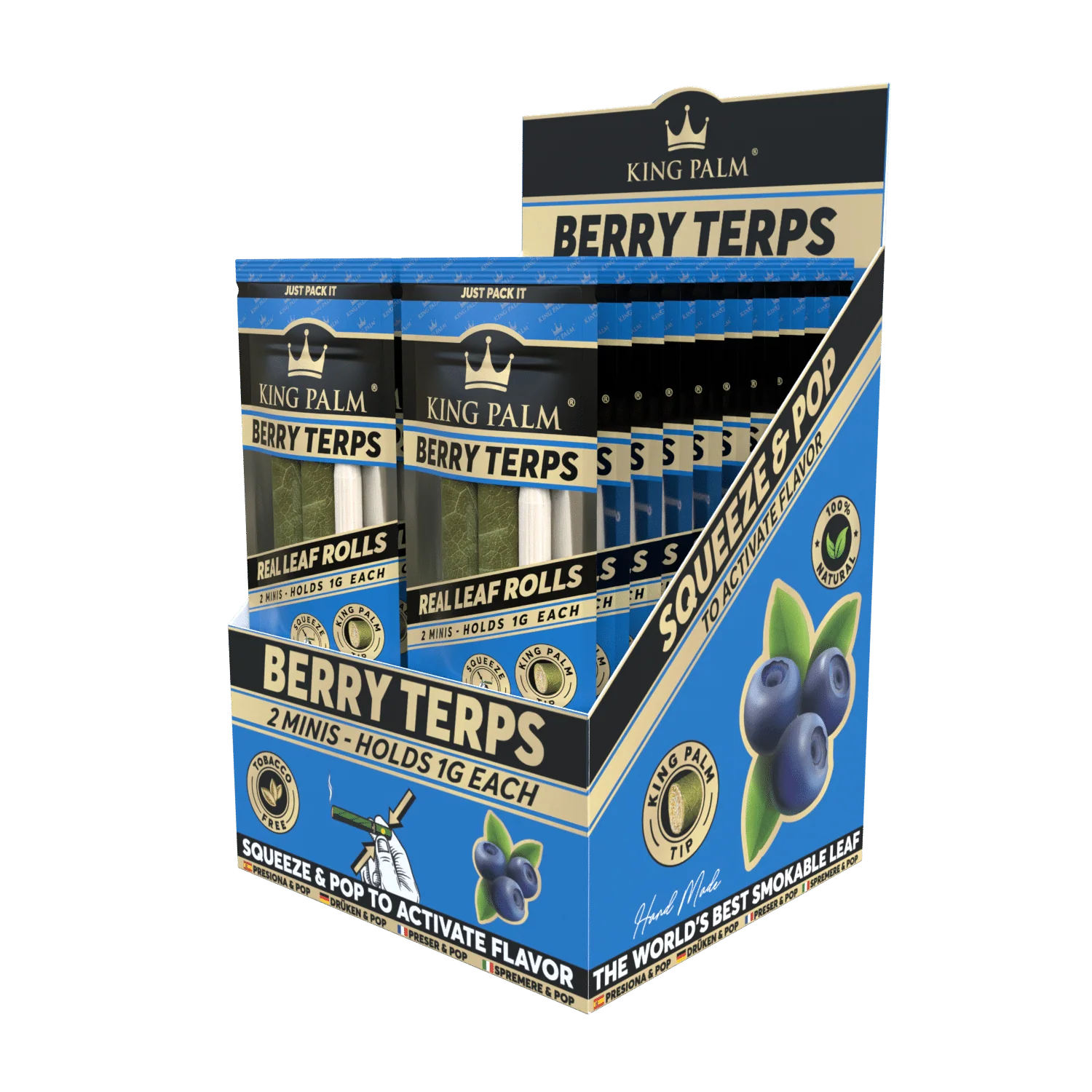 2 Mini Rolls - Berry Terps - Display Box - 20 Units Per Display - Image 2