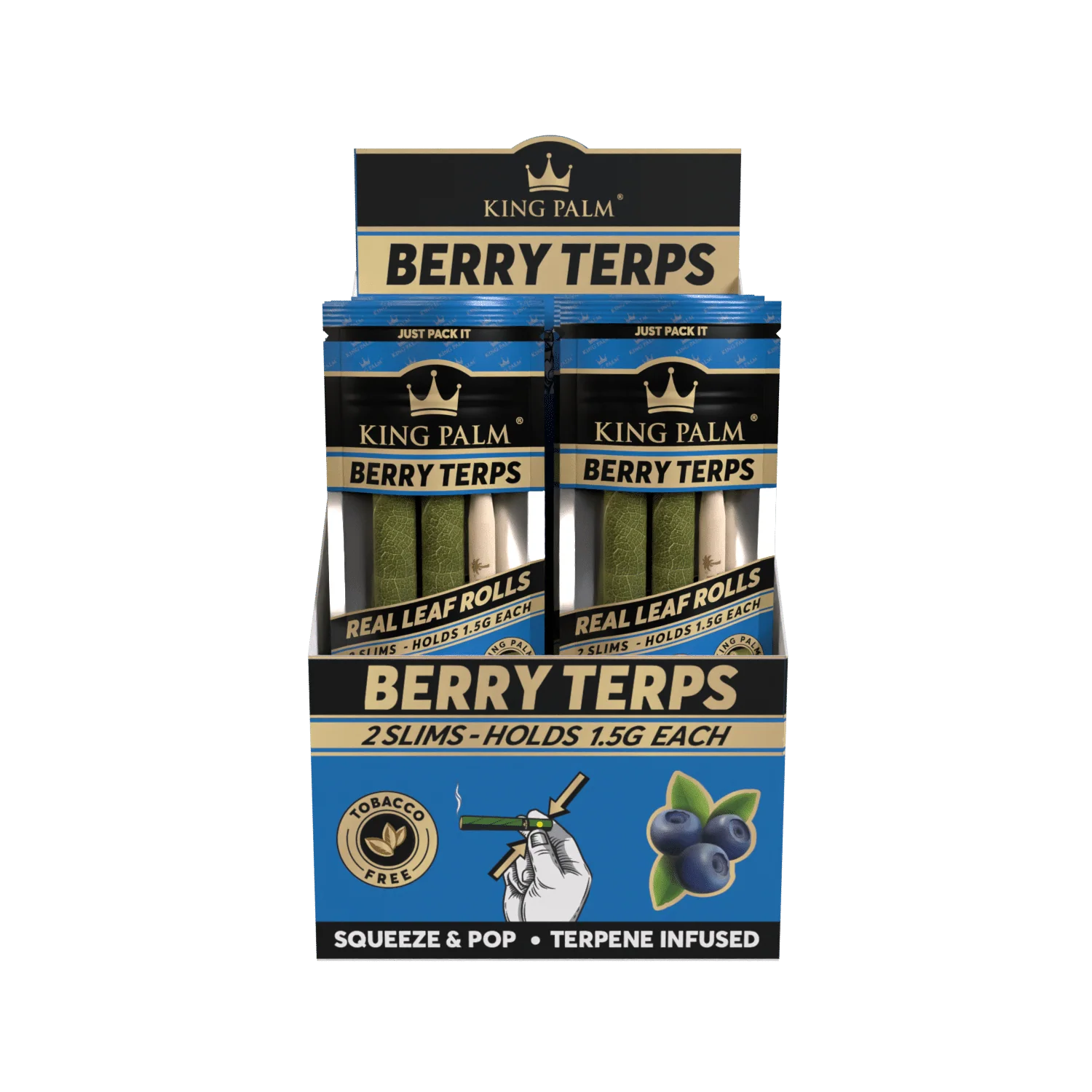 2 Slim Rolls - Berry Terps - Display Box - 20 Units Per Display - Image 3