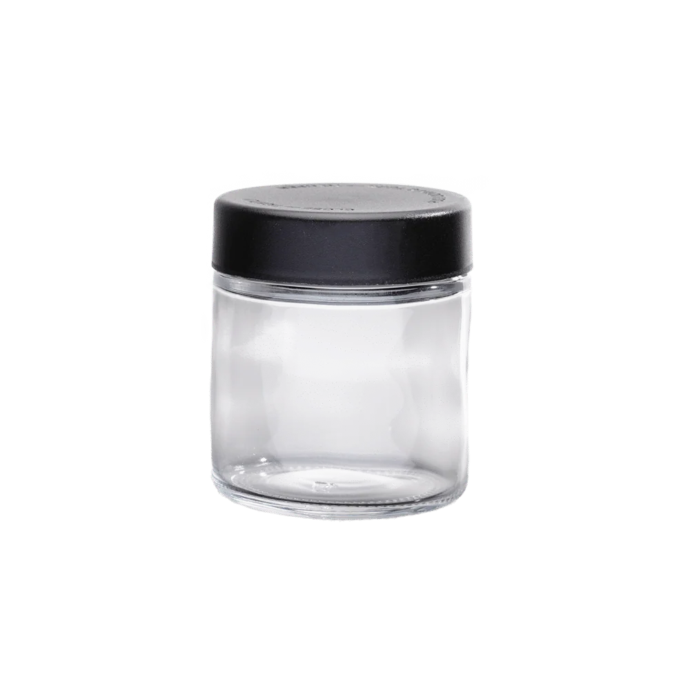 Glass Jar - Black Lid - Image 7