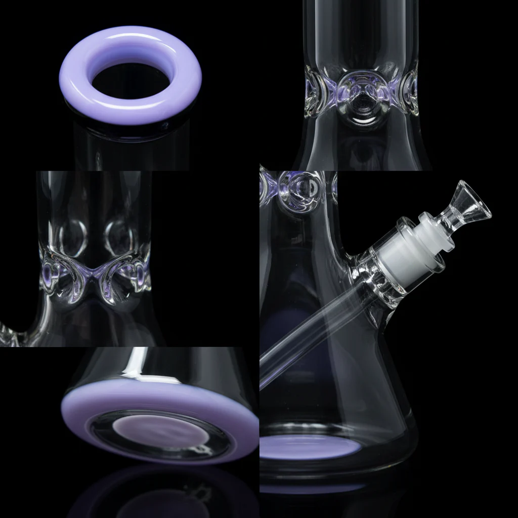 Breaker Water Glass Bong - Variety Colors - Image 4