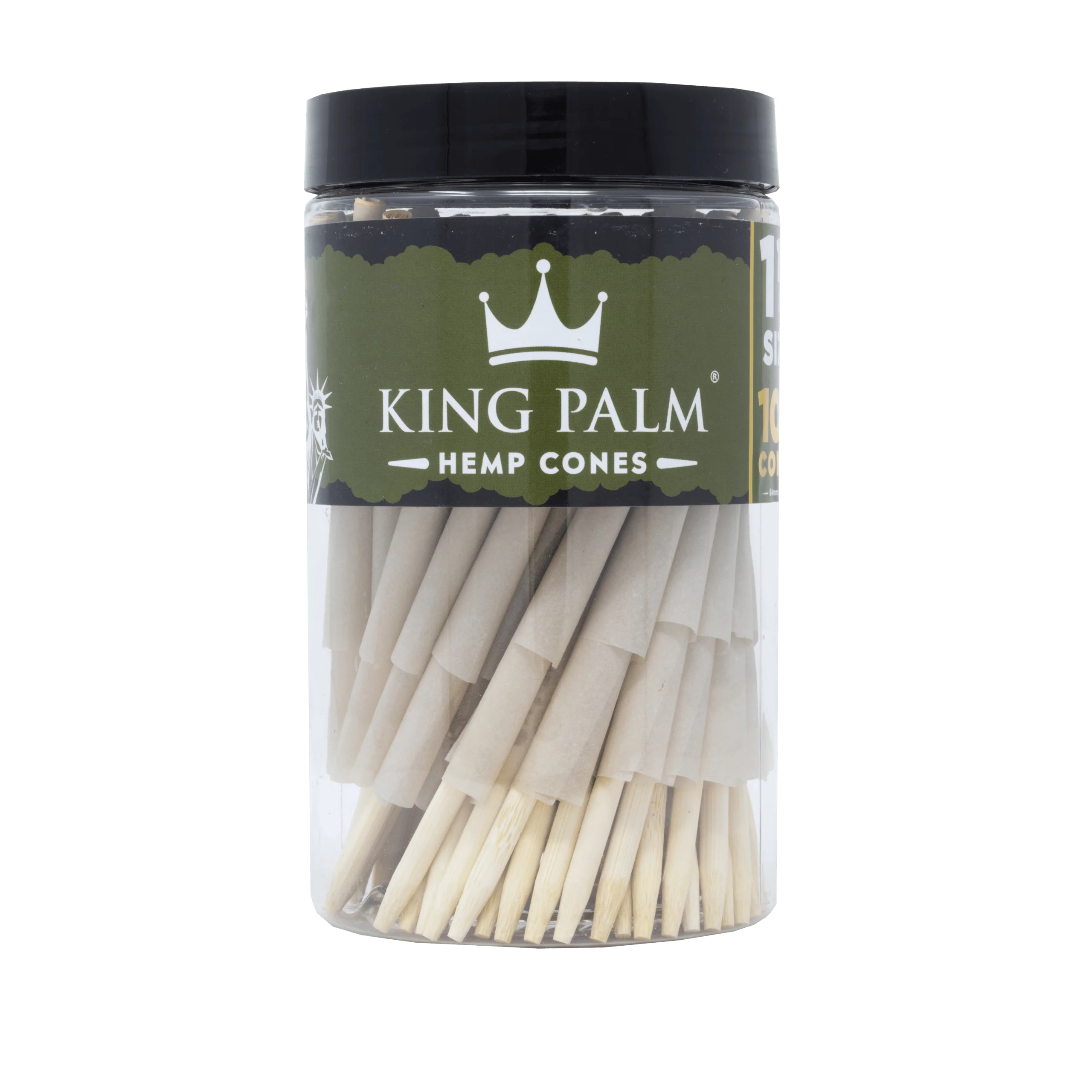 Bulk Pre-Rolled Cones – 1 1/4th Size - 100 ct - Tube - Image 2
