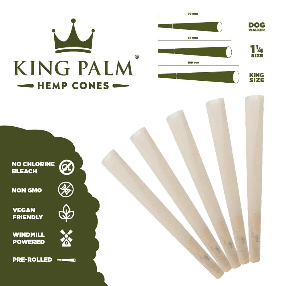Bulk Pre-Rolled Cones – 1 1/4th Size - 100 ct - Display - Image 5