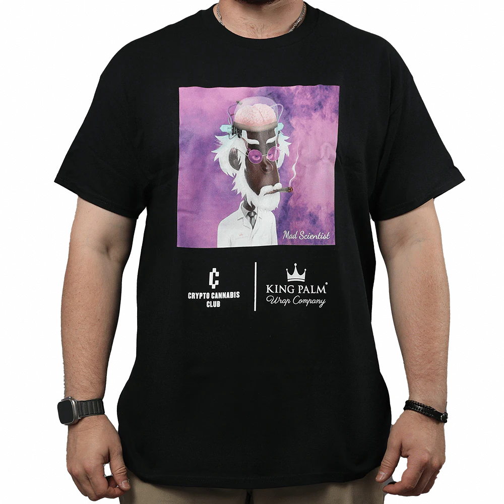 Crypto Herb Club x Mad Scientist Toker Tee