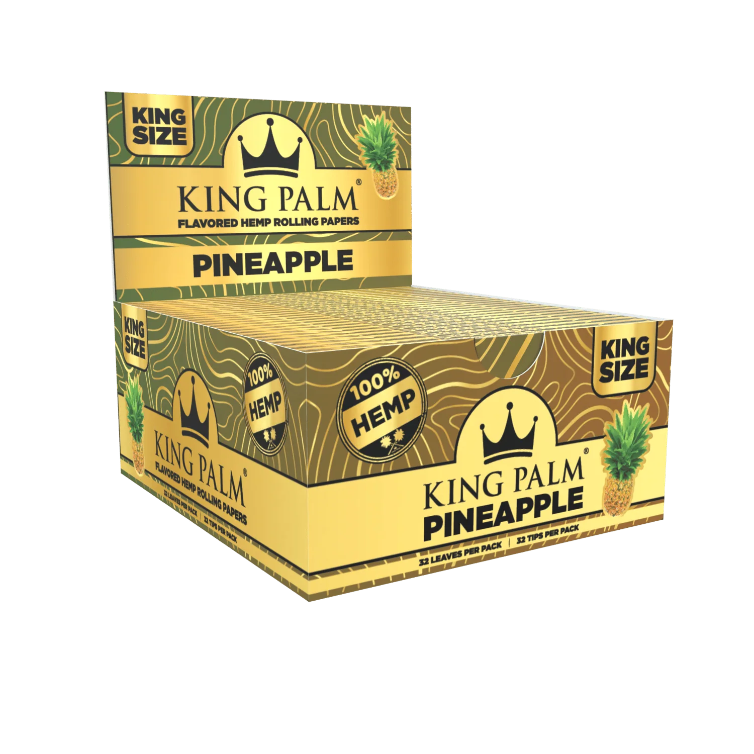 Flavored Hemp Rolling Papers - King Size - Display Box - 22 Booklets Per Display - Image 3