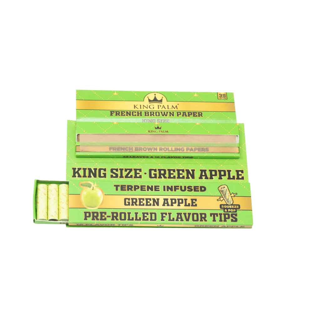 Flavor Booklets w/ Flavor Tips - King Size - Green Apple - Image 3