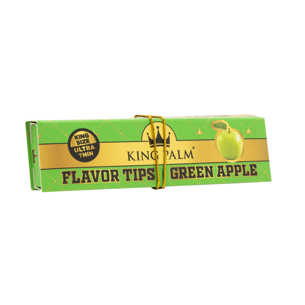 Flavor Booklets w/ Flavor Tips - King Size - Green Apple - Display Box - 24 Units Per Display - Image 5