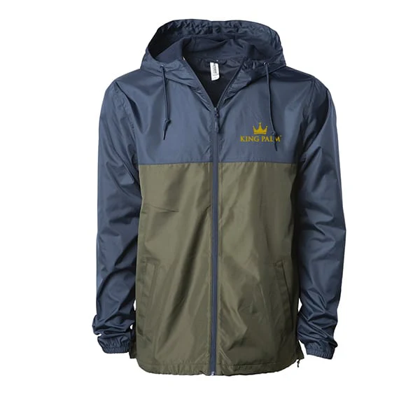 Futuristic King Palm Windbreaker - Full Zipper - Image 6