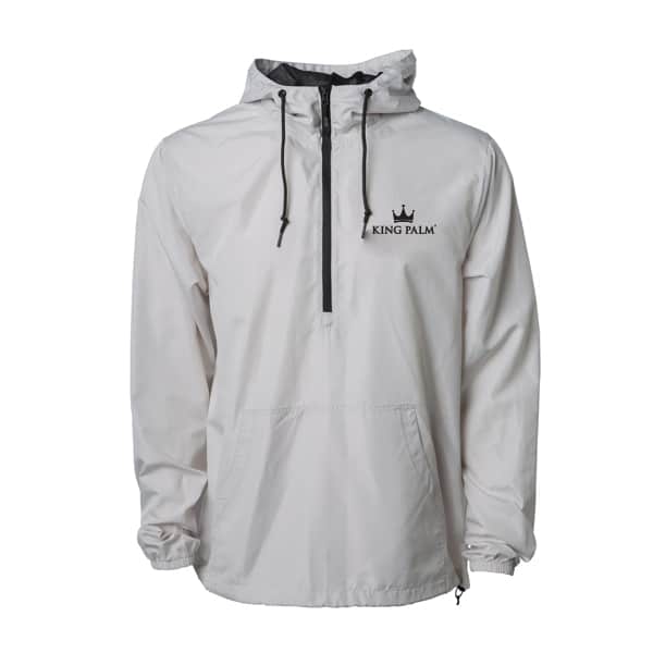 Futuristic King Palm Windbreaker - Half Zipper - Image 7