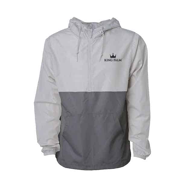 Futuristic King Palm Windbreaker - Half Zipper - Image 8