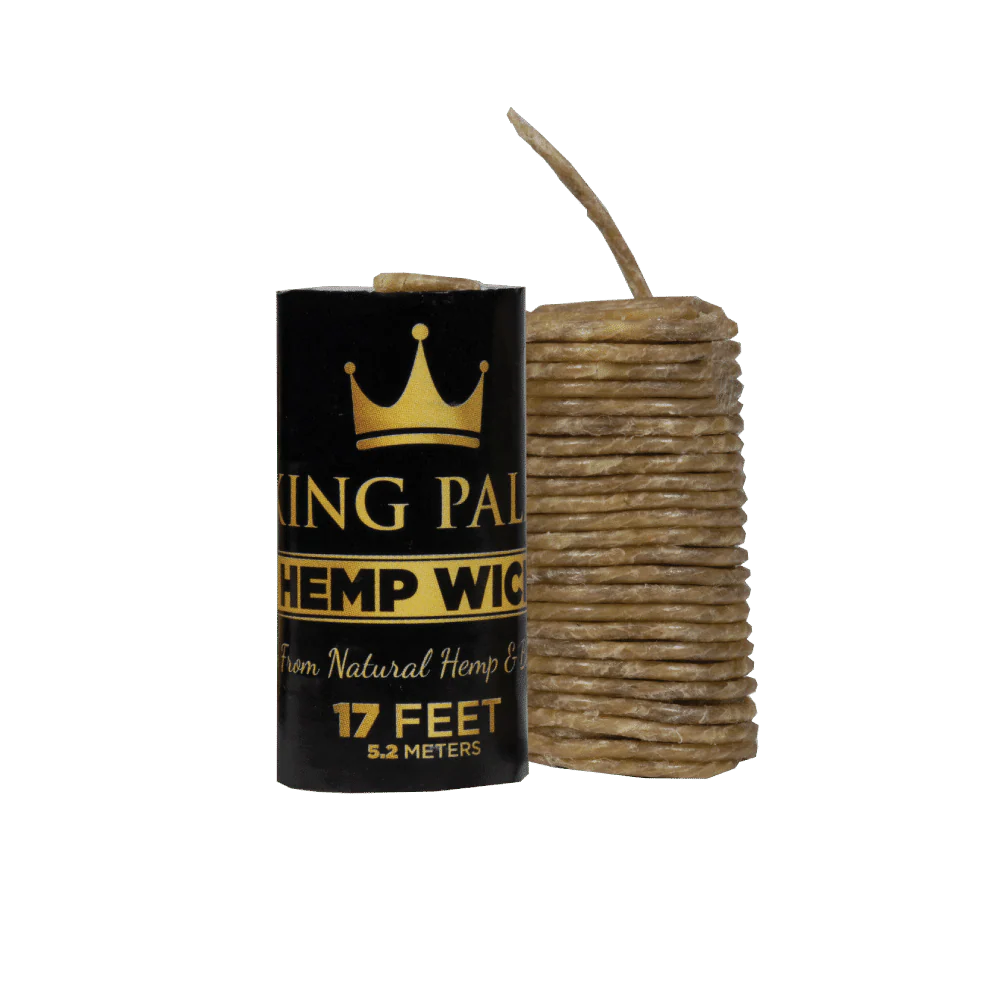 All Natural Organic Hemp Wick With Beeswax