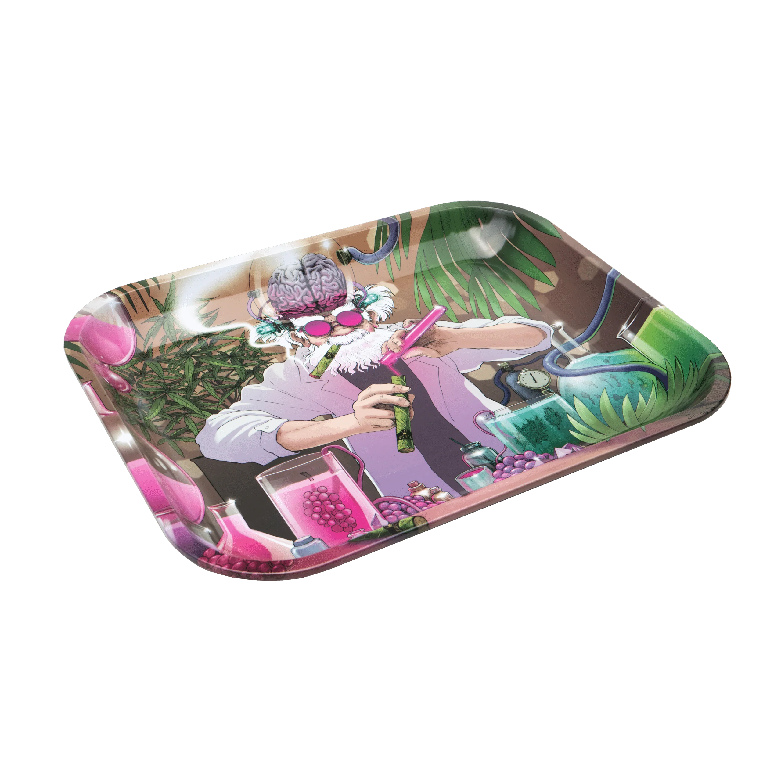 The Mad Scientist Large Metal Rolling Tray - Image 2