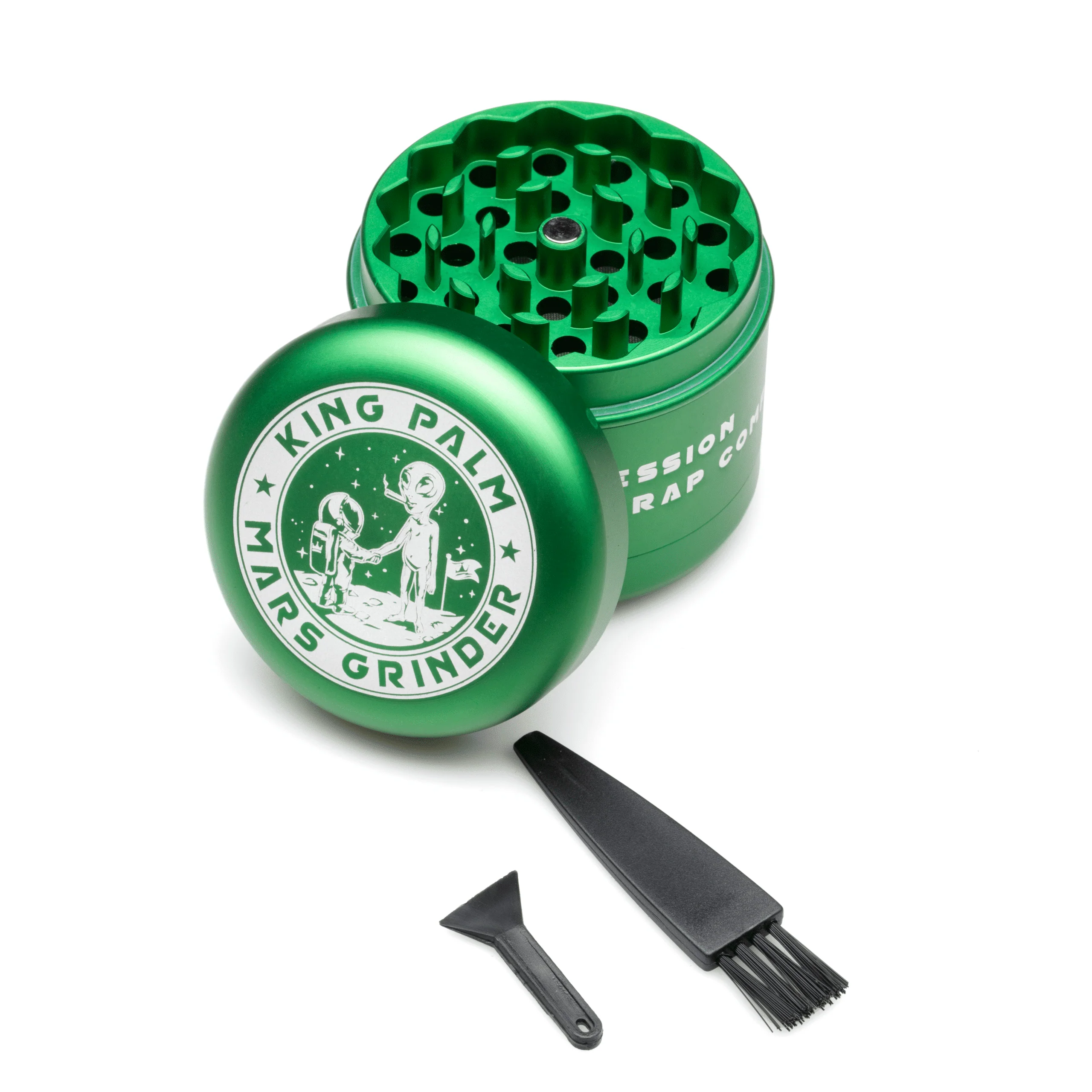 Mars Grinder With Kief Catcher - 6 Color Collection - Image 16