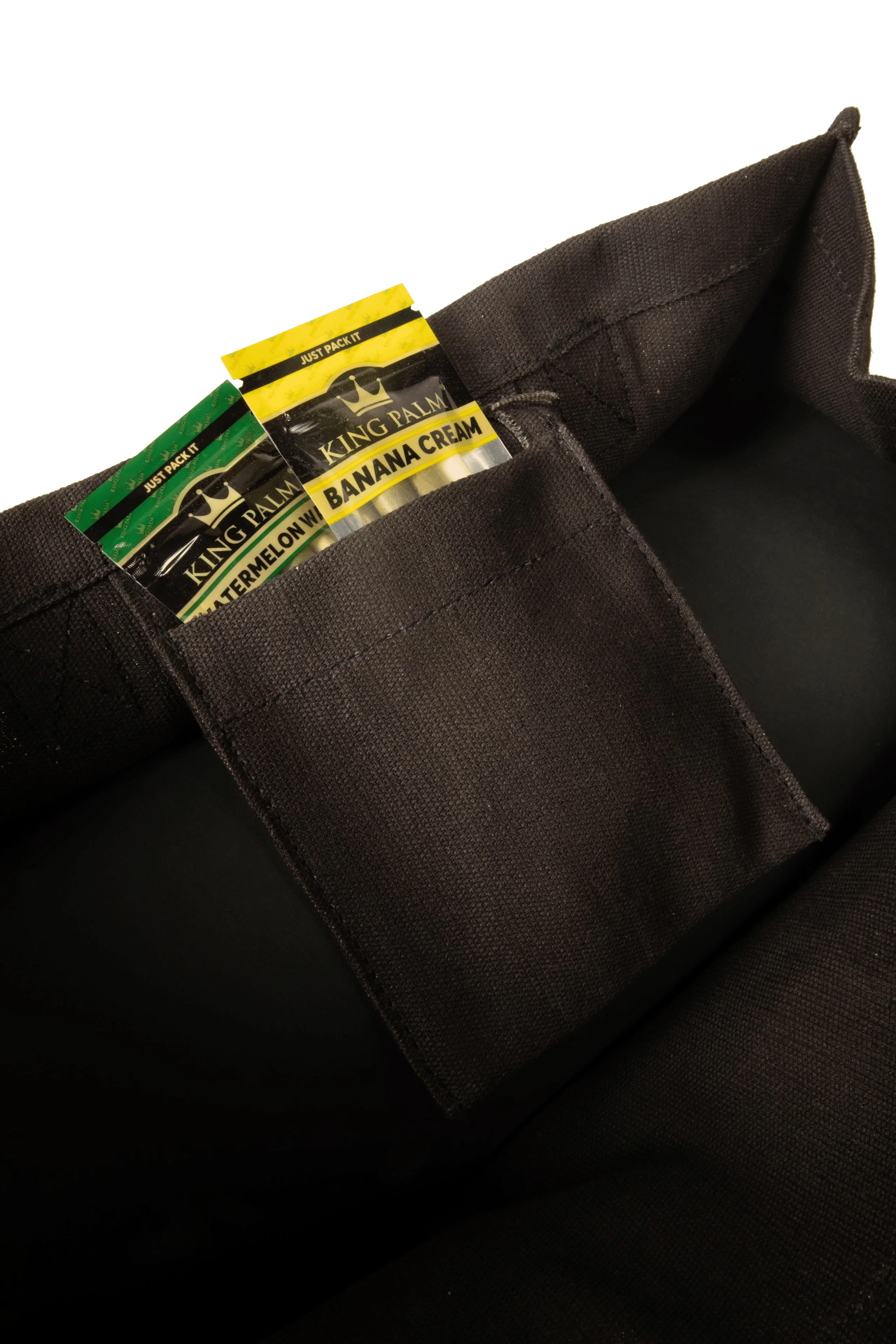 Hemp 'Toke' Bag - Black - Image 3